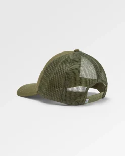Casquette Trucker en coton recyclé - Khaki