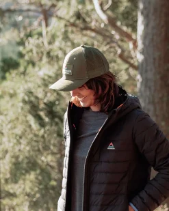 Casquette Trucker en coton recyclé - Kaki