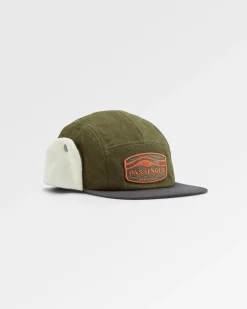 Chapeau doublé en polaire recyclée Nightfall - Olive poussiéreux