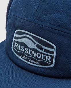 Chapeau doublé en polaire recyclée Nightfall - Tidal Blue
