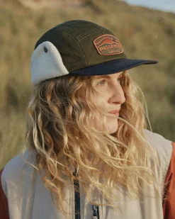 Chapeau doublé en polaire recyclée Nightfall - Olive poussiéreux