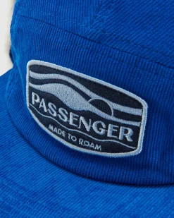 Chapeau en coton recyclé doublé sherpa - Bleu Azur
