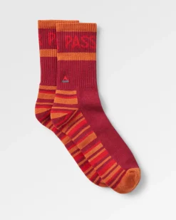 Chaussettes Actives Tahoma - Rouge Ocre