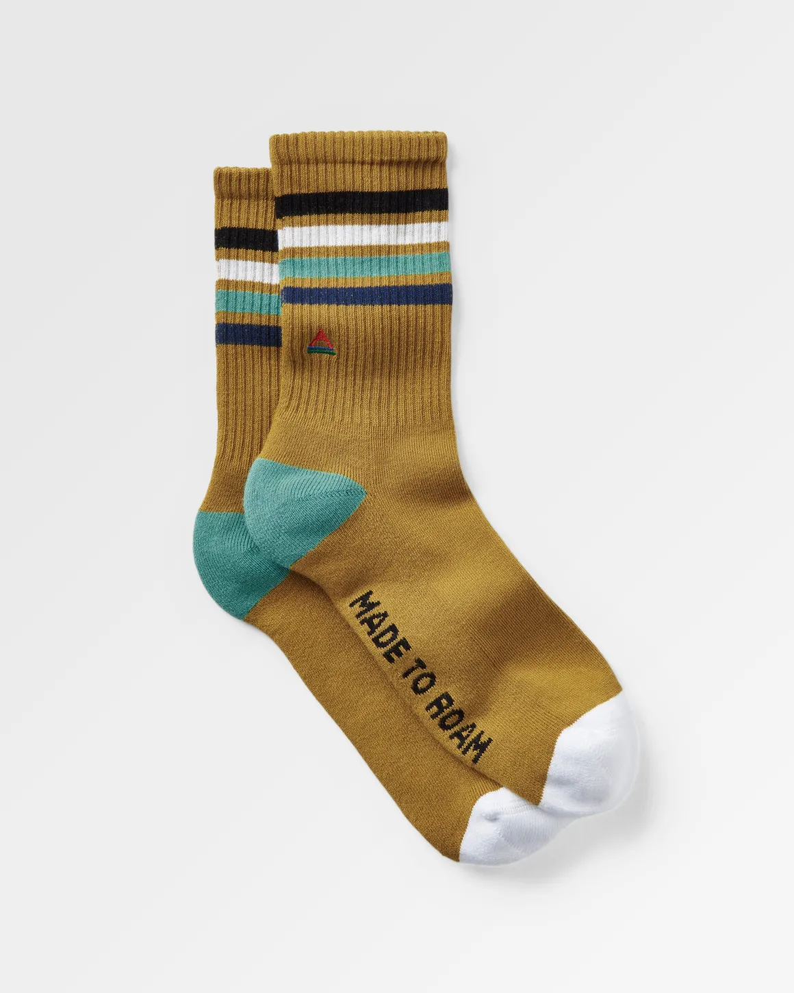 Chaussettes Bio Mi-Lourdes - Moutarde Jaune