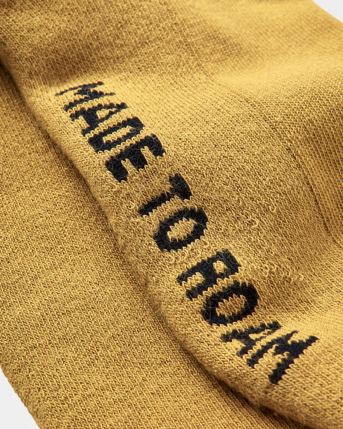 Chaussettes Bio Mi-Lourdes - Moutarde Jaune