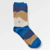 Chaussettes bio mi-épaisse Panorama - Scenic Toffee