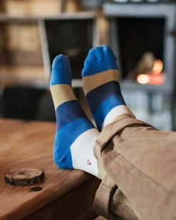 Chaussettes bio mi-épaisse Panorama - Scenic Toffee