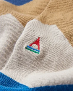 Chaussettes bio mi-épaisse Panorama - Scenic Toffee