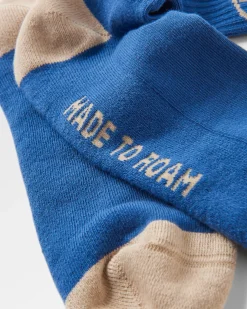 Chaussettes bio mi-épaisse - Moonlight Blue