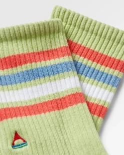 Chaussettes bio mi-épaisses - Green Fig
