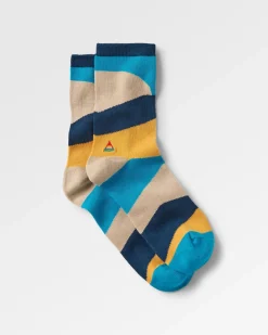 Chaussettes bio Vista - Bluejay