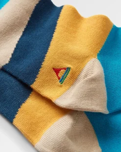 Chaussettes bio Vista - Bluejay