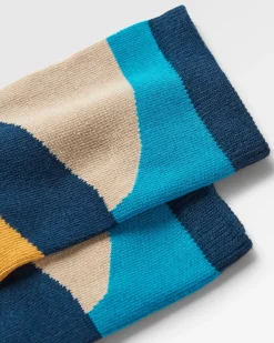 Chaussettes bio Vista - Bluejay