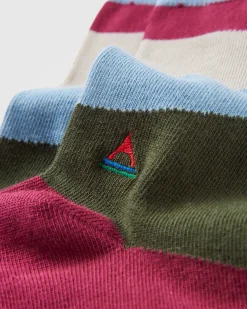 Chaussettes Bio Vista - Rhubarbe