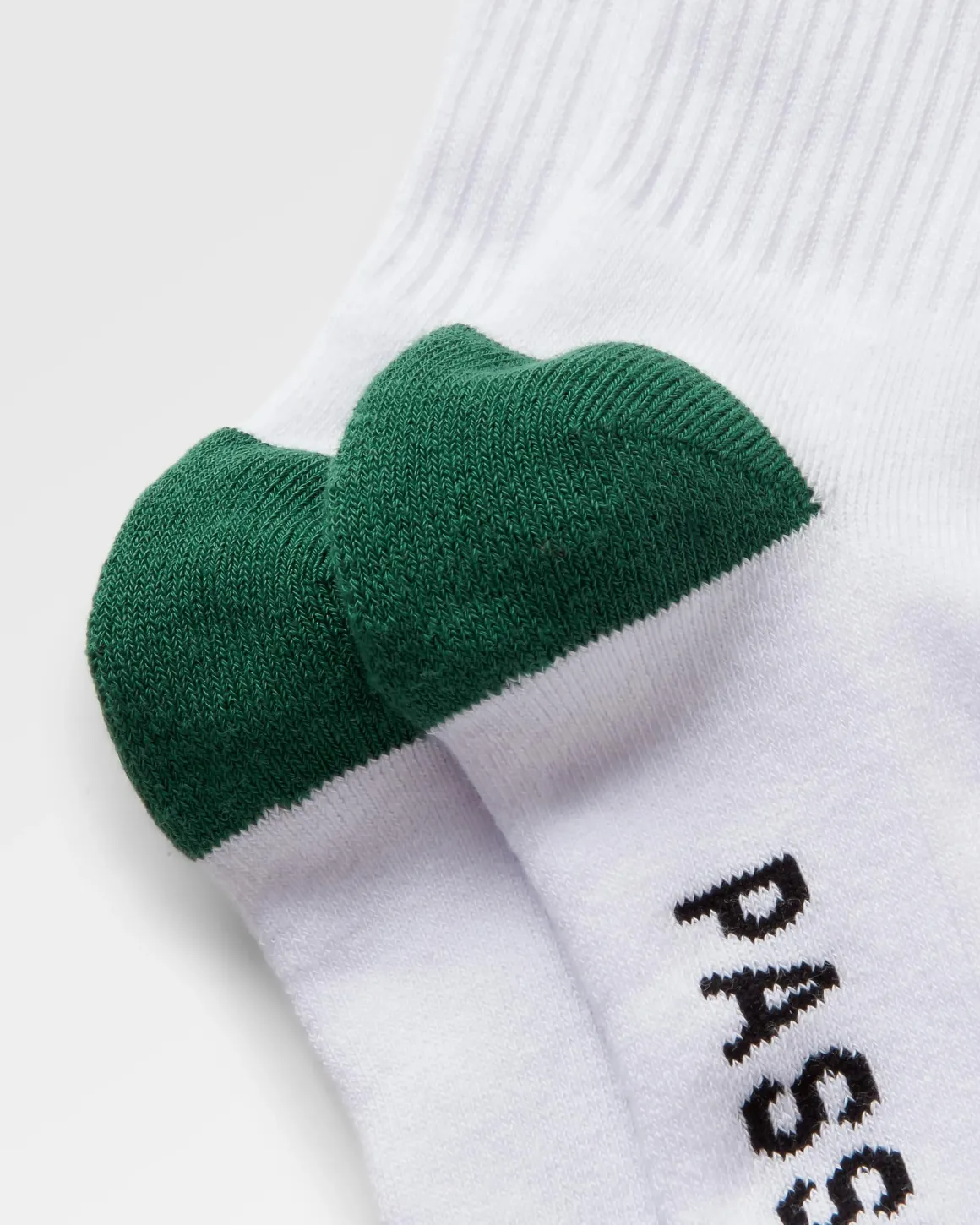 Chaussettes Classiques Biologiques à Poids Moyen - Blanc