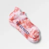 Chaussettes de Sport Bio - Tie Dye Coquille Rose