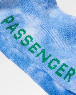 Chaussettes de sport bio - Tie Dye Cornflower