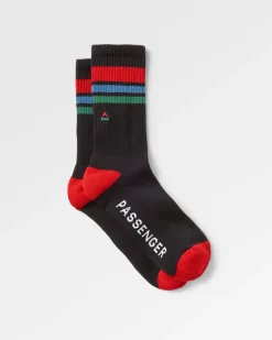 Chaussettes mi-épaisse bio - Noir