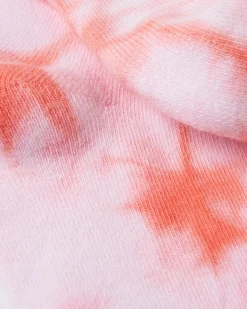 Chaussettes mi-épaisseur bio - Tie Dye Shell Pink