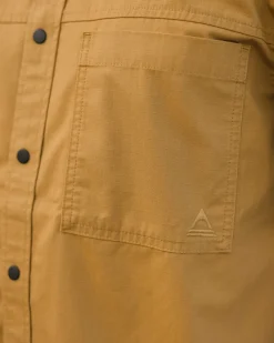 Chemise à Manches Courtes Ripstop Way - Moutarde Dorée