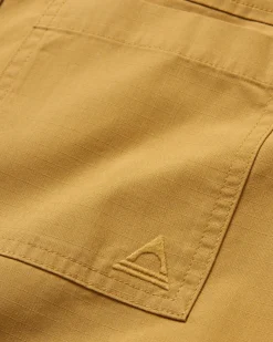 Chemise à Manches Courtes Ripstop Way - Moutarde Dorée