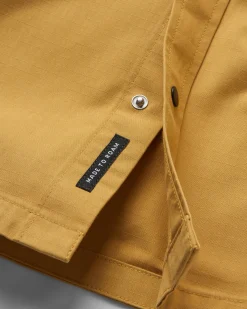 Chemise à Manches Courtes Ripstop Way - Moutarde Dorée