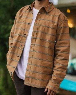 Chemise à Rayures Backcountry - Jacquard Toffee