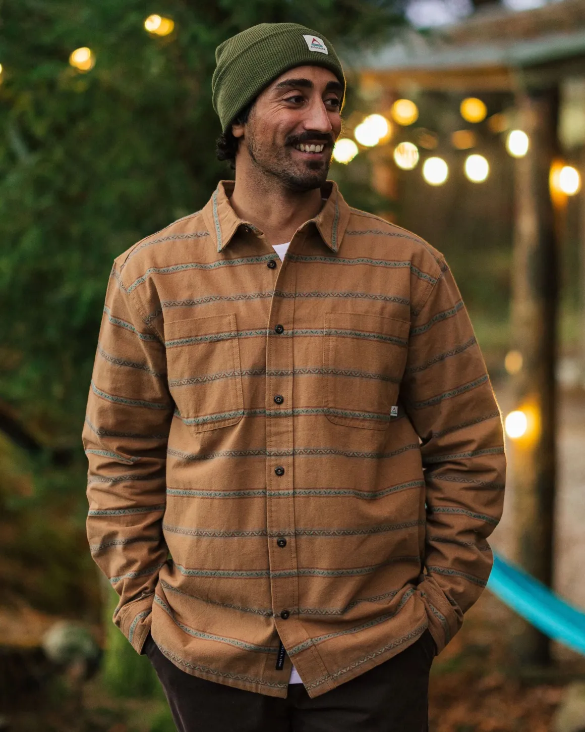 Chemise à Rayures Backcountry - Jacquard Toffee