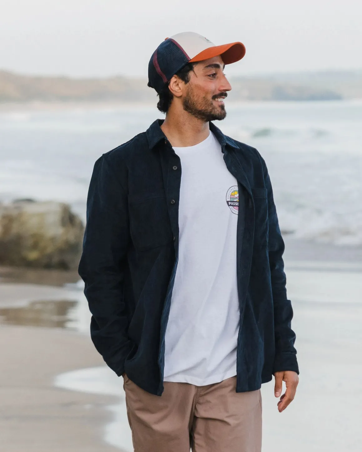 Chemise Backcountry Cord - Bleu Marine Profond