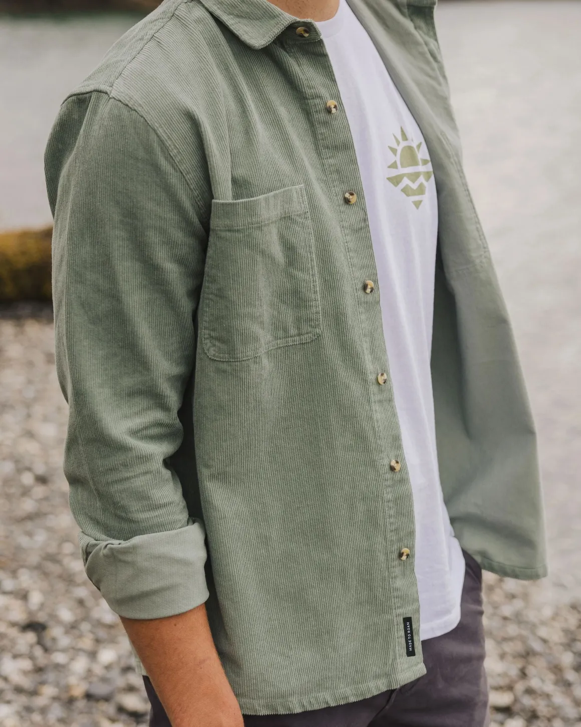 Chemise Backcountry Cord - Pistachio