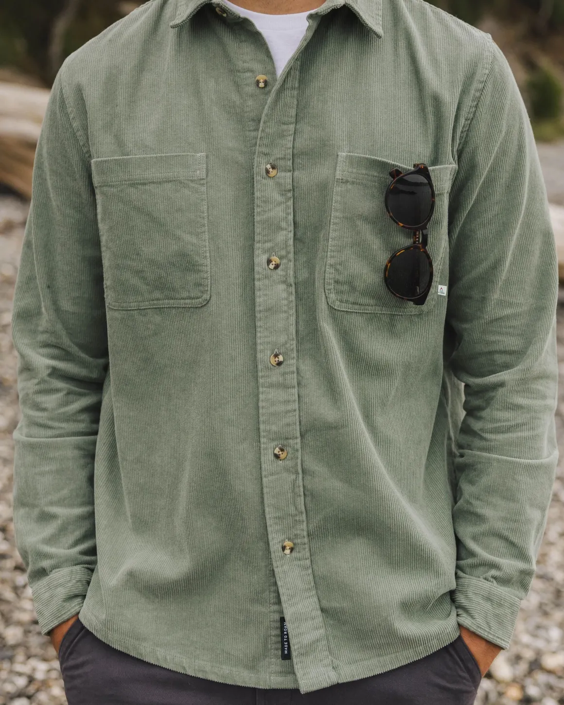 Chemise Backcountry Cord - Pistachio