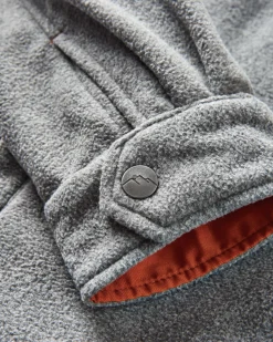 Chemise en polaire recyclée Maple - Gris Chiné