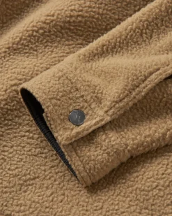 Chemise en polaire Sherpa recyclée Backcountry - Biscuit