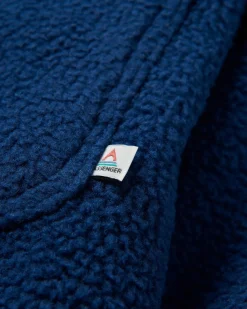 Chemise en polaire Sherpa recyclée Backcountry - Rich Navy