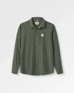 Chemise Stretch Traveller - Kaki