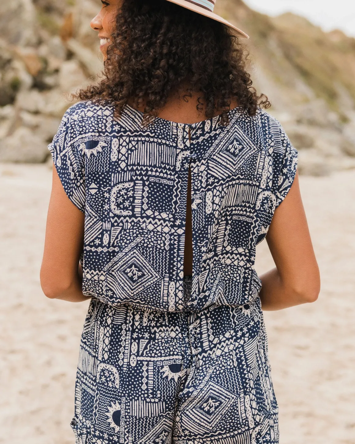 Combinaison Thimbleberry - Patchwork Vintage Navy