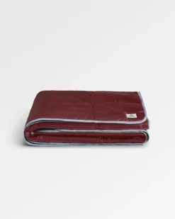 Couverture Recyclée en Ripstop pour Voyage - Vin