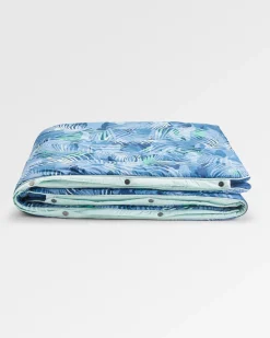 Couverture Ripstop Recyclée Van - Camouflage Palmier Clair de Lune