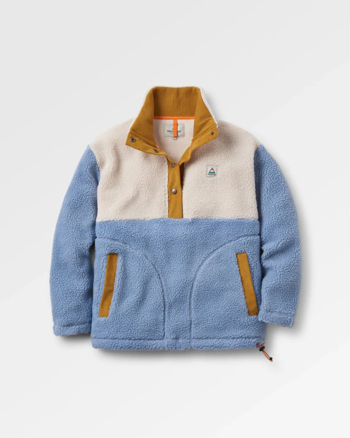 Créer une polaire sherpa à poils longs recyclée - Blue Fog