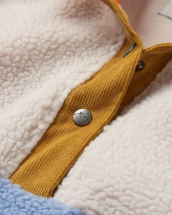 Créer une polaire sherpa à poils longs recyclée - Blue Fog
