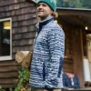Ebb Polaire Recyclé - Mountain Geo Gris Bleu