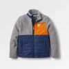 Explorateur Né Polaire Recyclé Doublé Sherpa Polaire - Gris Acier
