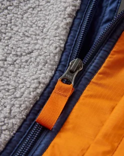 Explorateur Né Polaire Recyclé Doublé Sherpa Polaire - Gris Acier