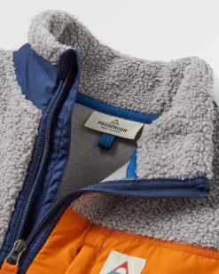 Explorateur Né Polaire Recyclé Doublé Sherpa Polaire - Gris Acier