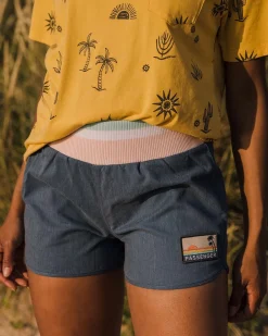 Explore Short Polyvalent - Denim Foncé
