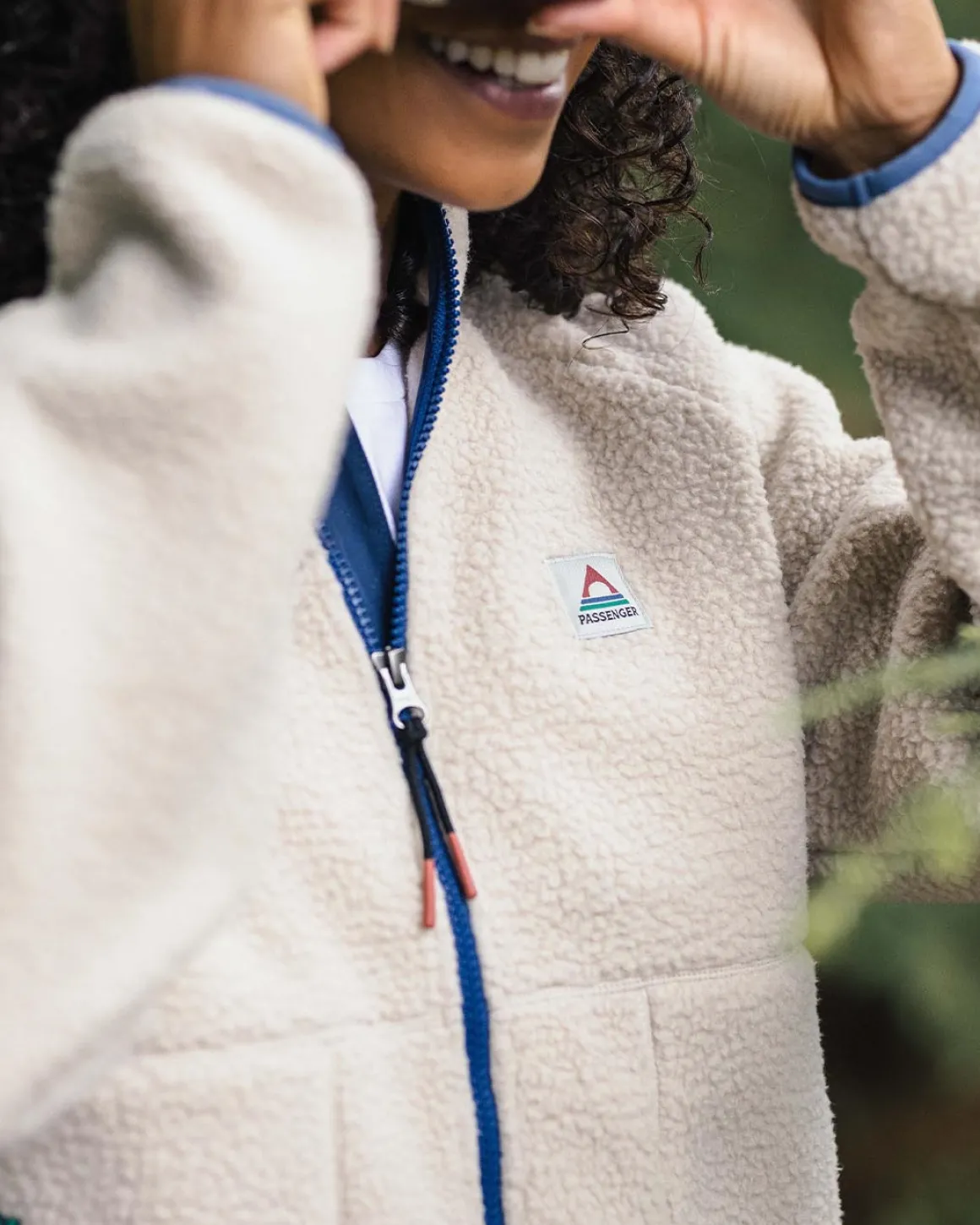 Fairbanks Full Zip Recycled Sherpa Fleece - Avoine