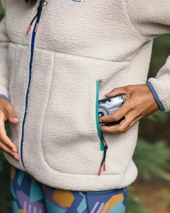 Fairbanks Full Zip Recycled Sherpa Fleece - Avoine