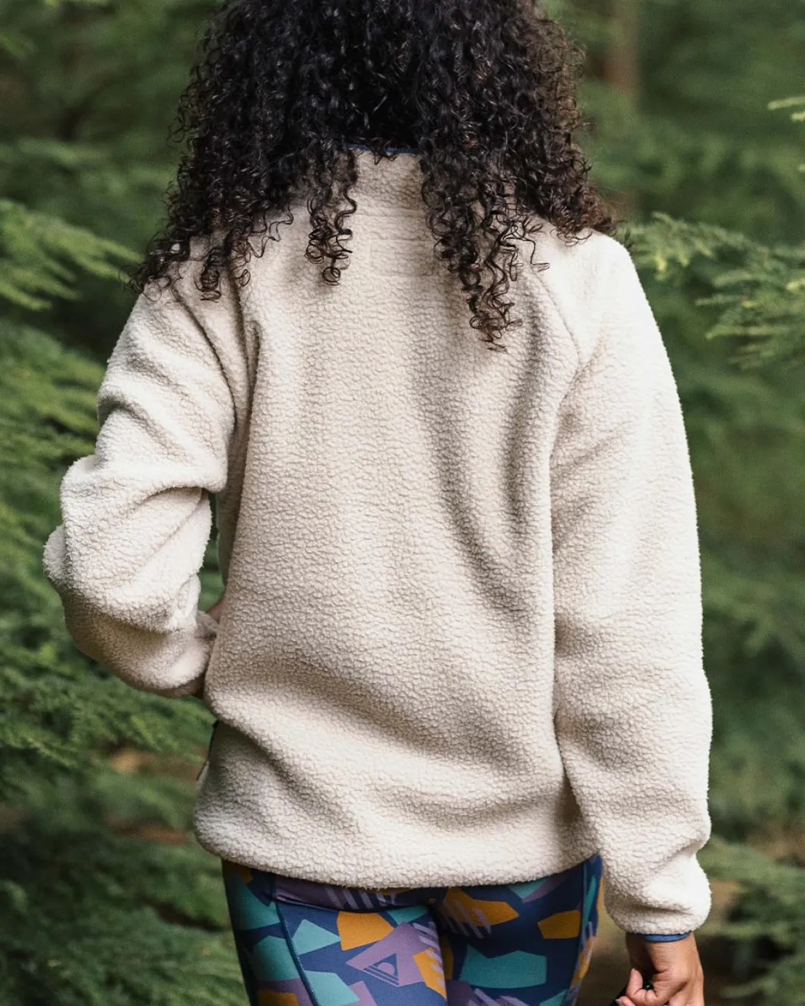 Fairbanks Full Zip Recycled Sherpa Fleece - Avoine