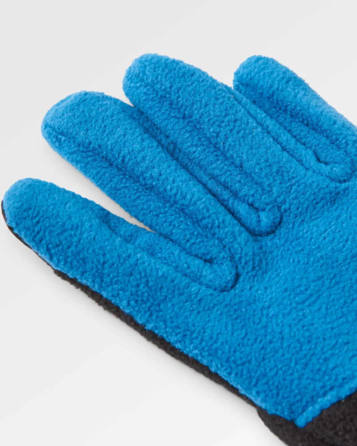 Gants en polaire recyclée pour écran tactile - Noir/Bleu Tidal
