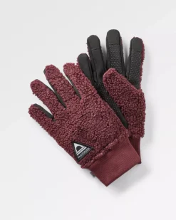 Gants Sherpa Recyclés Snowfall 2.0 - Wine